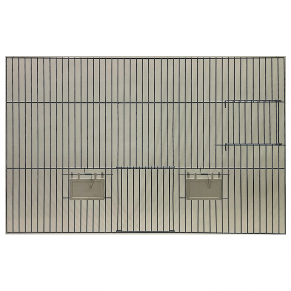 Voorfront  60x40 - 1 dr + 2 klep + 1 nk-dr