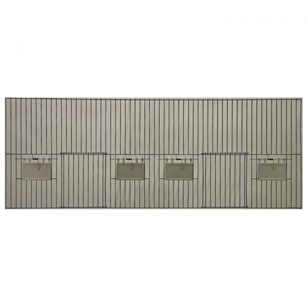 Voorfront  80x30 - 2 dr + 4 klep
