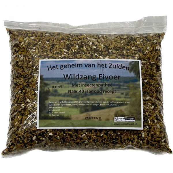 Het geheim van het Zuiden Wildzang Eivoer 1kg - Sjoerd Zwart