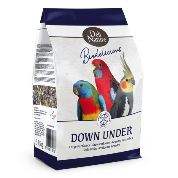 Deli Nature Birdelicious Grote Parkieten Down Under 2,5kg