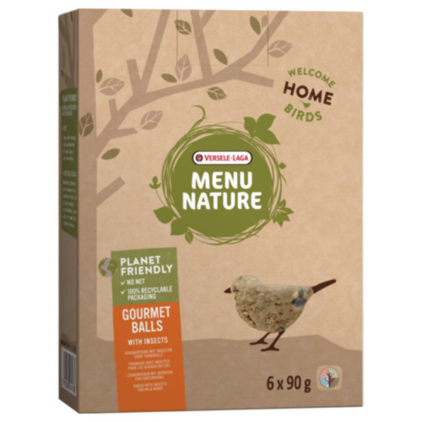 Menu Nature Gourmet Balls with Insects - no net 540 g