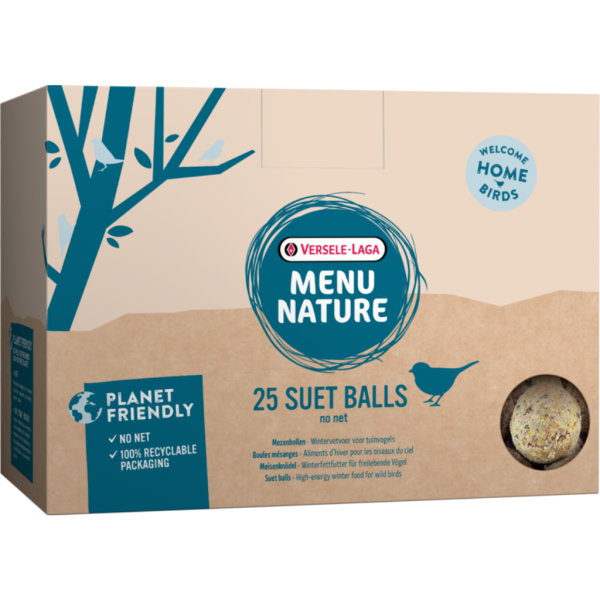 Menu Nature Suet Ball no net 25 st 2,25 kg