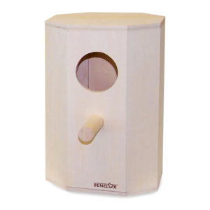 Benelux Parkietenbak 8 hoekig klein 30x20x30cm