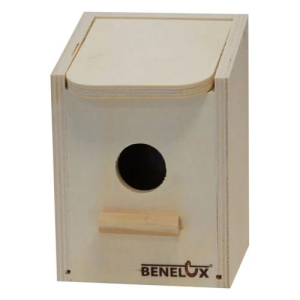 Benelux Mezenbakje hout rond gat 10x10x14,5cm